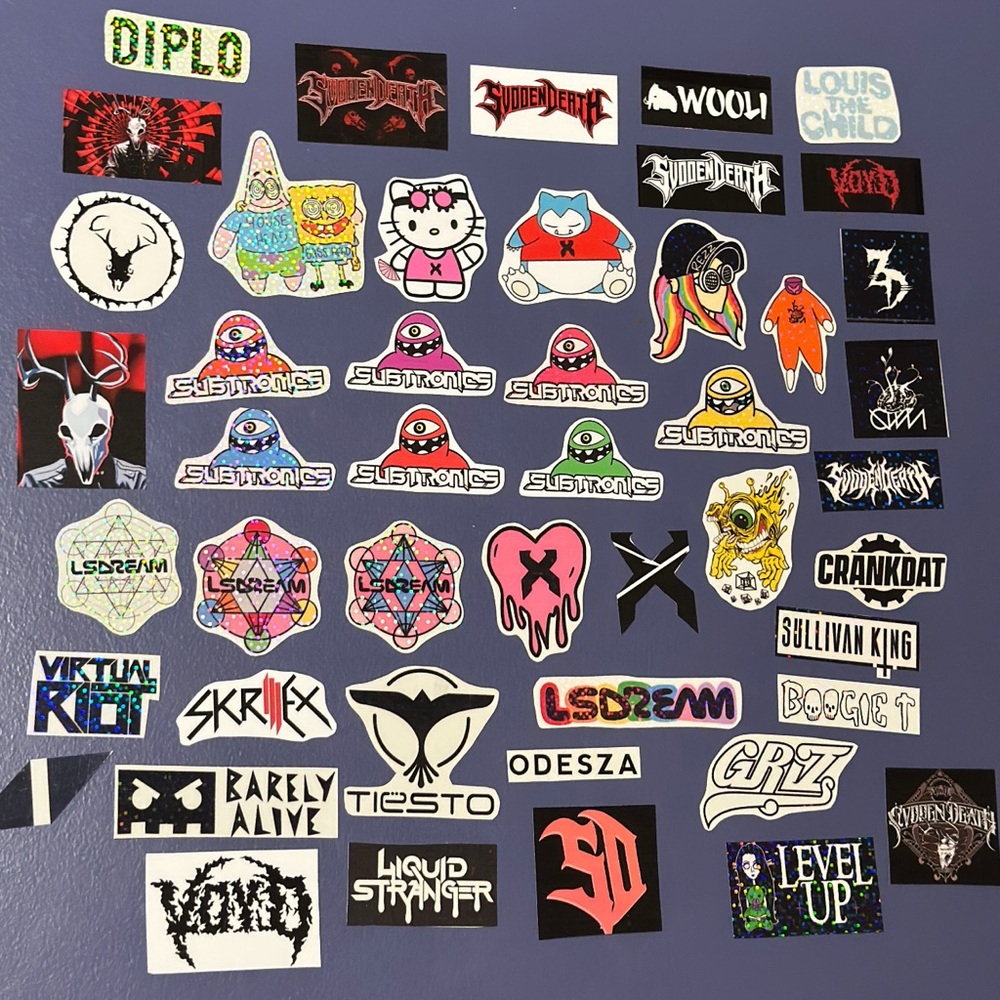 Edm sticker packs
